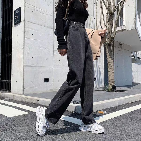 woman jeans high waist clothes wide leg denim clothing blue streetwear vintage quality 2020 fashion harajuku straight pants y1214
woman jeans high waist clothes wide leg denim clothing blue streetwear vintage quality 2020 fashion harajuku straight pants y1214