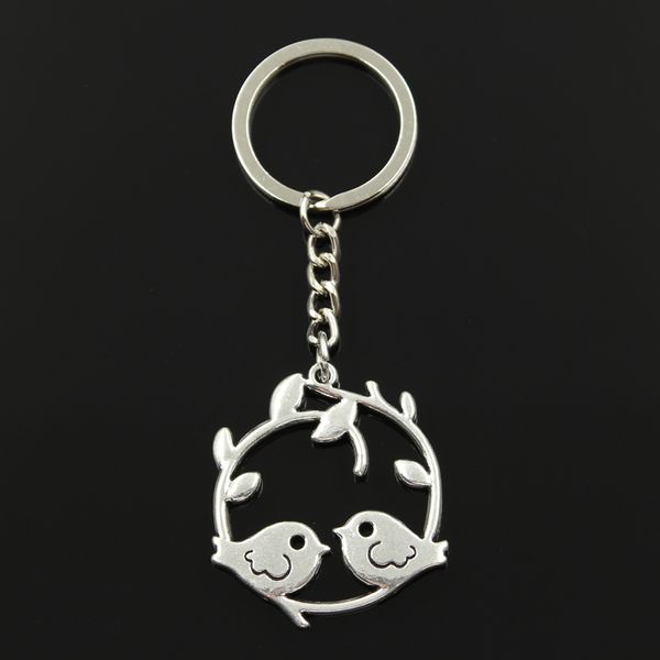 fashion 30mm key ring metal key chain keychain jewelry antique silver color plated lover bird branch 38x41mm pendant
fashion 30mm key ring metal key chain keychain jewelry antique silver color plated lover bird branch 38x41mm pendant