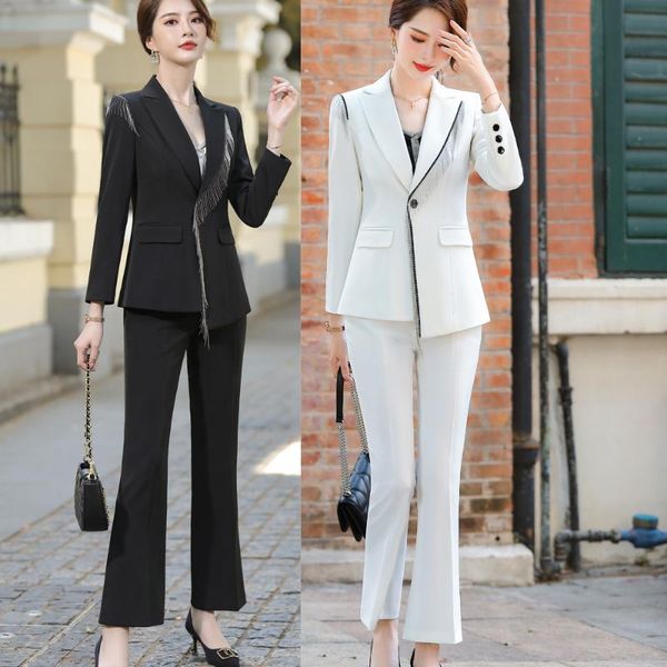 suit jacket women's spring and autumn design sense niche winter korean fashion temperament office wear suit autumn and winter, White
suit jacket women's spring and autumn design sense niche winter korean fashion temperament office wear suit autumn and winter, White