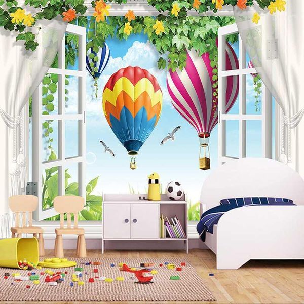 wallpapers drop custom po wallpaper for kids room 3d space window scenery air balloon vines wall painting decor mural1
wallpapers drop custom po wallpaper for kids room 3d space window scenery air balloon vines wall painting decor mural1