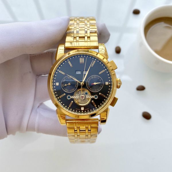 mens watches automatic watch 43mm 316 fine steel fashion multi-function man watch mechanical watches s-0107, Slivery;brown
mens watches automatic watch 43mm 316 fine steel fashion multi-function man watch mechanical watches s-0107, Slivery;brown