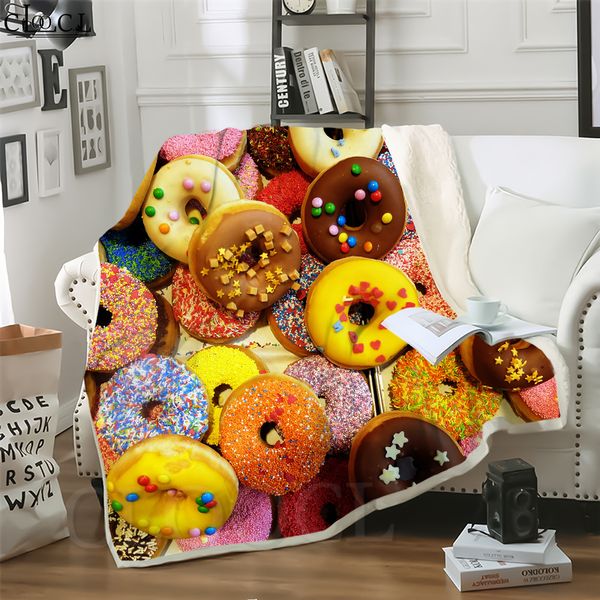cloocl blankets gourmet donuts dessert 3d print sofa travel throw blanket teens plush quilt
cloocl blankets gourmet donuts dessert 3d print sofa travel throw blanket teens plush quilt
