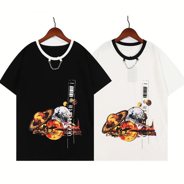 22ss summer men's t-shirts short sleeve pure cotton mens women's tees polos brand casual trend t-shirt, White;black
22ss summer men's t-shirts short sleeve pure cotton mens women's tees polos brand casual trend t-shirt, White;black