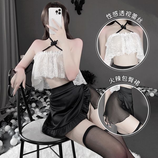 theme costume new lingerie office backless plus size split tube lace secretarial transparent lace sling uniform set skirt, Black;red
theme costume new lingerie office backless plus size split tube lace secretarial transparent lace sling uniform set skirt, Black;red