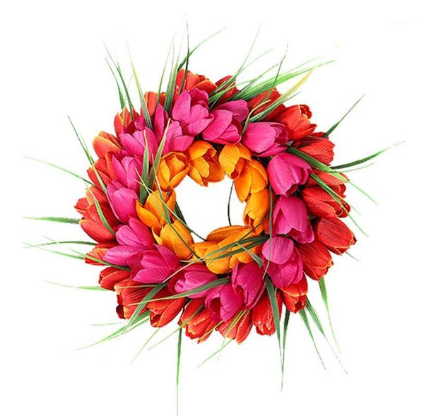 decorative flowers & wreaths artificial silk flower tulip wreath home wedding door wall garland christmas party decoration pogr
decorative flowers & wreaths artificial silk flower tulip wreath home wedding door wall garland christmas party decoration pogr