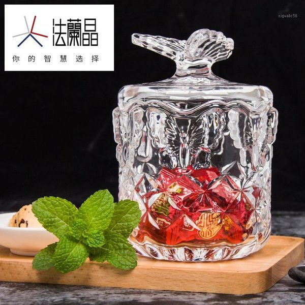17*12cm large glass sugar bowl tank candy nut jar with butterfly style cover kitchen storage organization jars home decorat1
17*12cm large glass sugar bowl tank candy nut jar with butterfly style cover kitchen storage organization jars home decorat1