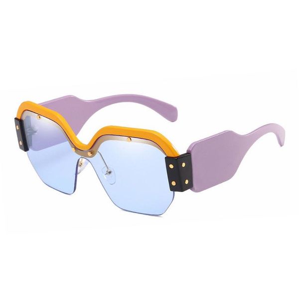 veshion square sunglasses women half frame fashion shades uv400 vintage brand glasses designer, White;black
veshion square sunglasses women half frame fashion shades uv400 vintage brand glasses designer, White;black