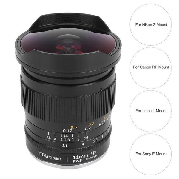 ttartisan 11mm f2.8 lentille aviation aluminum full frame super wide angle manual focusing fisheye lens without anti-shake1
ttartisan 11mm f2.8 lentille aviation aluminum full frame super wide angle manual focusing fisheye lens without anti-shake1