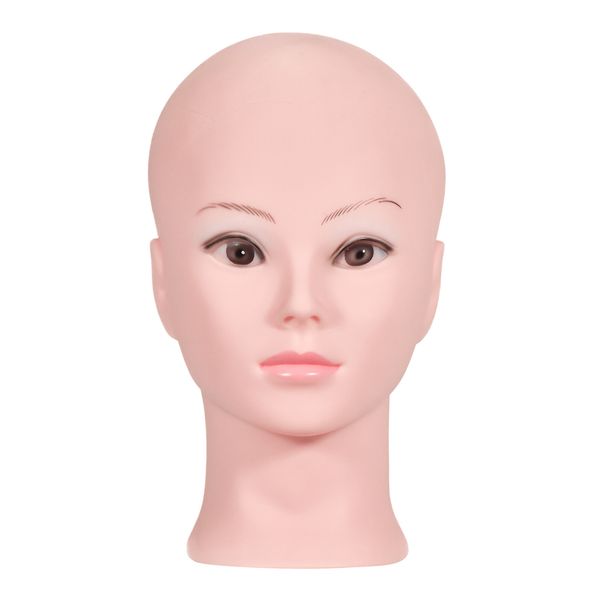 pvc cosmetology wig making bald mannequin head model for hats scarves sunglasses, White
pvc cosmetology wig making bald mannequin head model for hats scarves sunglasses, White