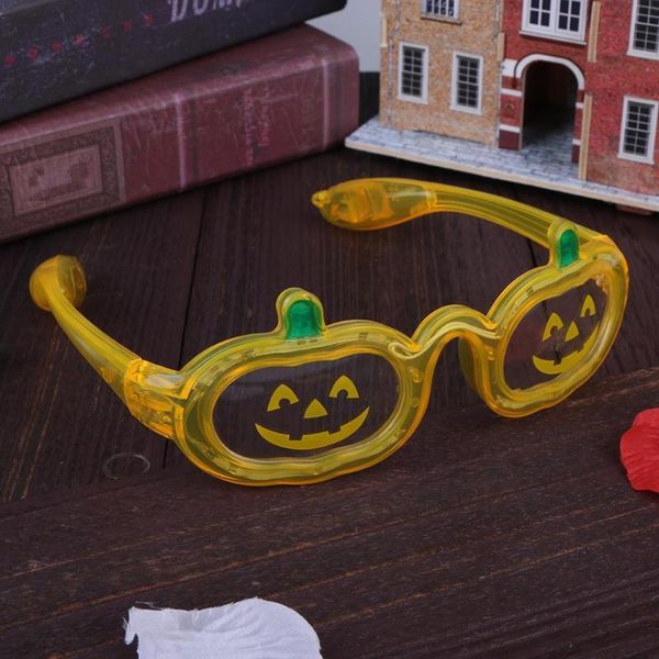 factory pricehalloween pumpkin led flash luminous bar glasses yellow glowing classic glass toys for dance dj party mask
factory pricehalloween pumpkin led flash luminous bar glasses yellow glowing classic glass toys for dance dj party mask