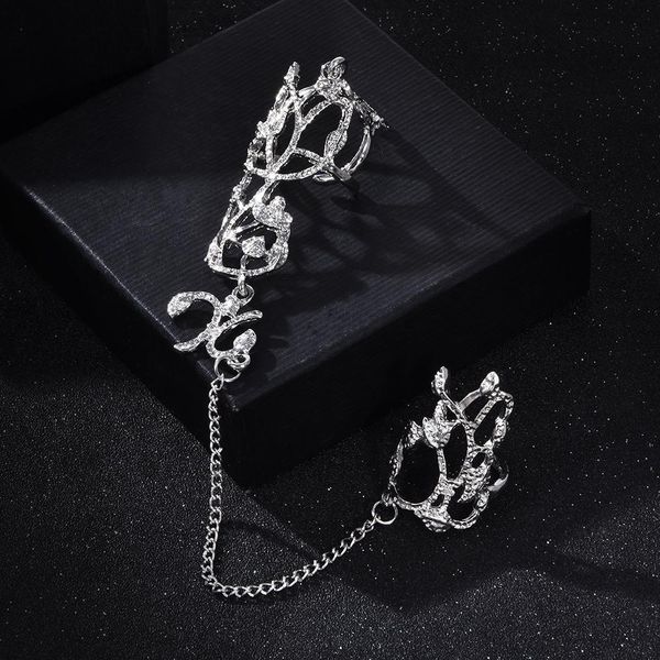 новая мода punk rock gothic gold hollow cread close double pull finger knuckle armor ring wmtjwn, Silver
новая мода punk rock gothic gold hollow cread close double pull finger knuckle armor ring wmtjwn, Silver