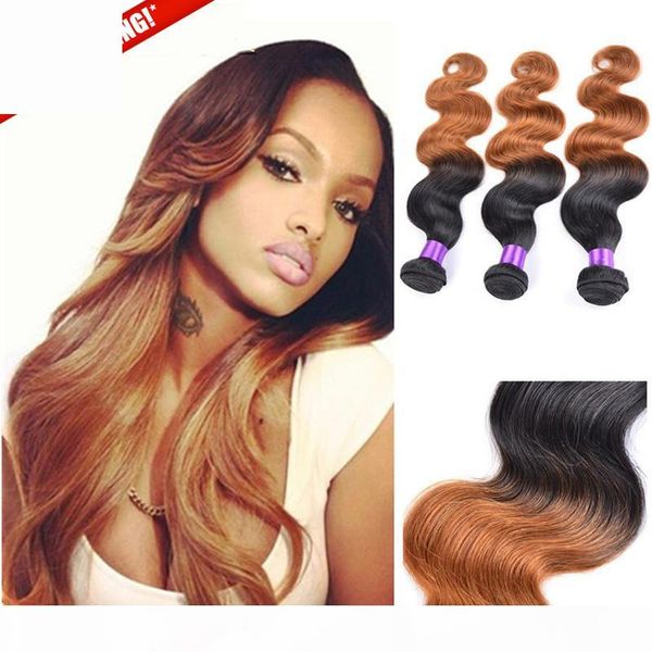 unprocessed human hair body wave weaves 1b 30 brown honey blonde ombre peruvian human hair bundles, Black;brown
unprocessed human hair body wave weaves 1b 30 brown honey blonde ombre peruvian human hair bundles, Black;brown