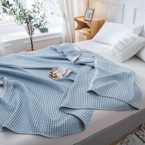 pure cotton waffle jacquard yarn-dyed soft breathable cover blanket for home office bedding car home air condition nap blankets1
pure cotton waffle jacquard yarn-dyed soft breathable cover blanket for home office bedding car home air condition nap blankets1