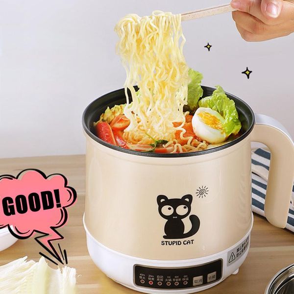 110v multifunctional electric cooker noodle soup cooking pot mini student dormitory rice cooker pot with steaming net
110v multifunctional electric cooker noodle soup cooking pot mini student dormitory rice cooker pot with steaming net