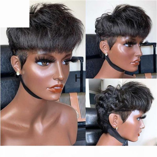 kgbl 13*4 pixie cut lace front human hair wigs 8 inches 150 180 density with baby hair brazilian non-remy wig for black women, Black;brown
kgbl 13*4 pixie cut lace front human hair wigs 8 inches 150 180 density with baby hair brazilian non-remy wig for black women, Black;brown