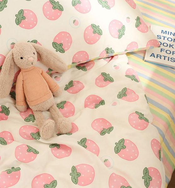 bedding sets cute sweet pink strawberry stripes set kid teen,cotton twin full home textile bed sheet pillow case quilt cover
bedding sets cute sweet pink strawberry stripes set kid teen,cotton twin full home textile bed sheet pillow case quilt cover
