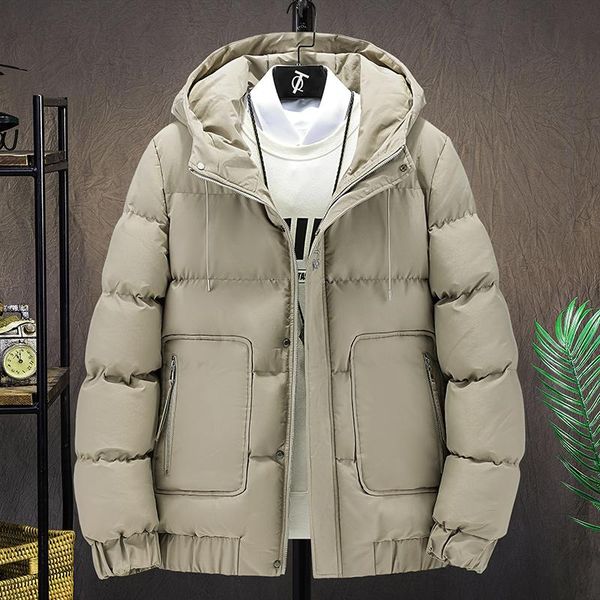 winter jacket men's large size 5xl loose short parkas men's thick imitation silk cotton liner winter clothing, Black
winter jacket men's large size 5xl loose short parkas men's thick imitation silk cotton liner winter clothing, Black