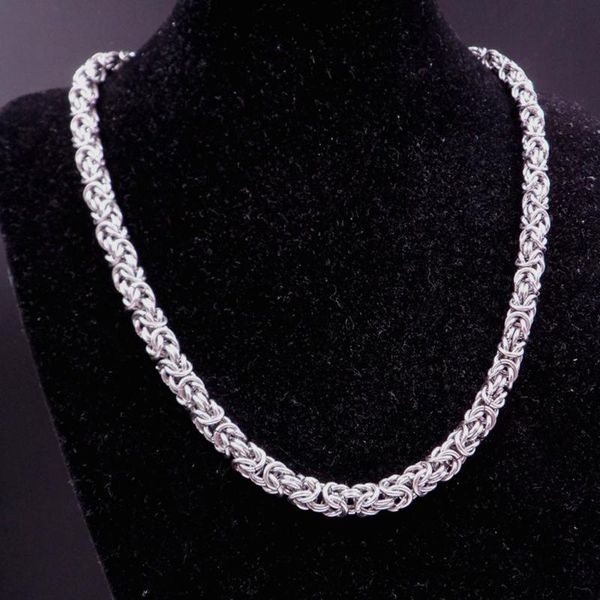 chains byzantine box chain necklace & bracelet for men boys 316l stainless steel jewelry 8mm 7-40inch, Silver
chains byzantine box chain necklace & bracelet for men boys 316l stainless steel jewelry 8mm 7-40inch, Silver
