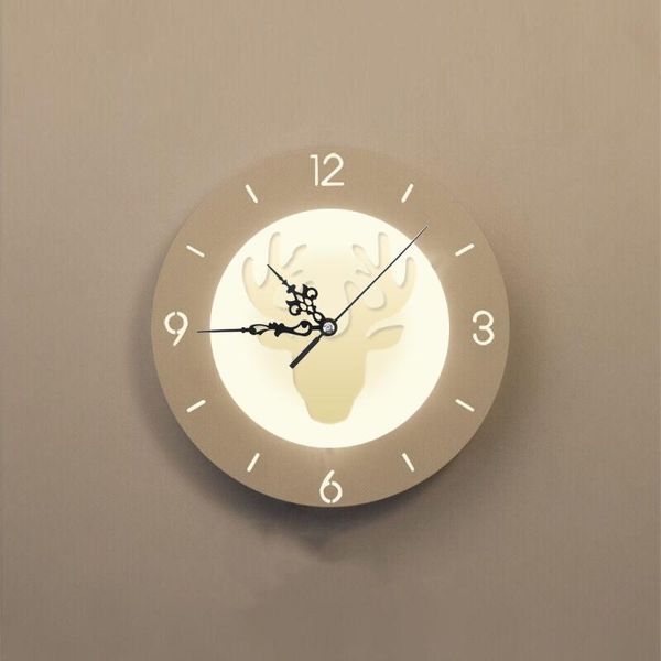 wall lamp nordic modern led lights sconce with clock indoor lighting fixture for bedroom living room hallway night light
wall lamp nordic modern led lights sconce with clock indoor lighting fixture for bedroom living room hallway night light