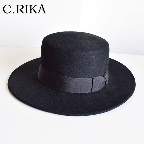 wide brim hats simple bow men women wool vintage felt fedora hat with fashion gentleman elegant lady winter autumn black jazz caps, Blue;gray
wide brim hats simple bow men women wool vintage felt fedora hat with fashion gentleman elegant lady winter autumn black jazz caps, Blue;gray