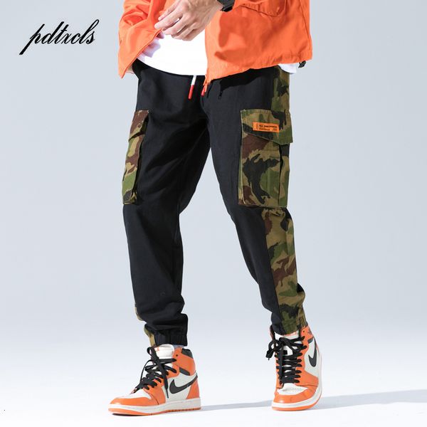 nieuwe japan harajuku camouflage spliced multi-pocket mode mannen jogger broek herfst toevallige militaire mannelijke cargo broek elastische, Black
nieuwe japan harajuku camouflage spliced multi-pocket mode mannen jogger broek herfst toevallige militaire mannelijke cargo broek elastische, Black