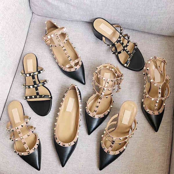 spikes women designer sandals high heels rock caged ankle strap pump 2-6- cm 100% genuine leather party shoes, Black
spikes women designer sandals high heels rock caged ankle strap pump 2-6- cm 100% genuine leather party shoes, Black