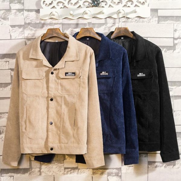 men's jackets winter fashion coat style for men in autumn corduroy pure long sleeve #yb40, Black;brown
men's jackets winter fashion coat style for men in autumn corduroy pure long sleeve #yb40, Black;brown