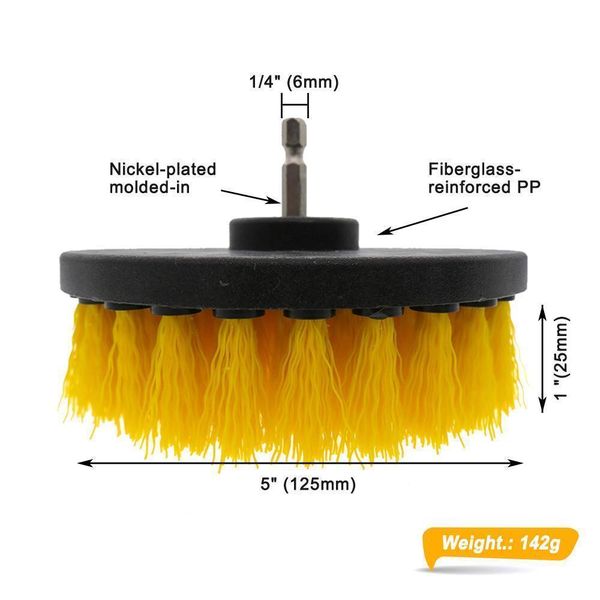 5inch 4pcs electric drill brush kit power scrubber cleaning brush for shower bathroom car leather plastic nylon brushes set q jllhaw
5inch 4pcs electric drill brush kit power scrubber cleaning brush for shower bathroom car leather plastic nylon brushes set q jllhaw