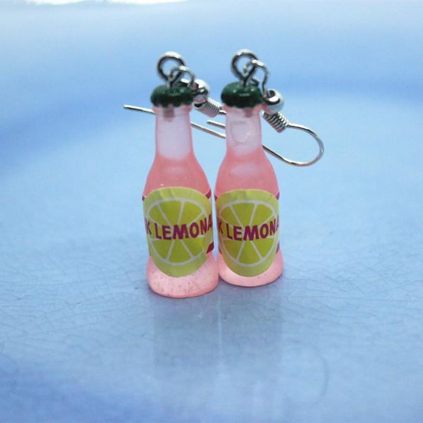 funny mini bottle soda drink champagne resin earrings diy jewelry women's fashion creative personality accessories gifts, Silver
funny mini bottle soda drink champagne resin earrings diy jewelry women's fashion creative personality accessories gifts, Silver
