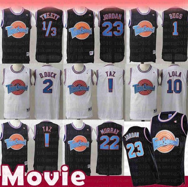 23 michael lebron 23 james 1 bugs movie space jam tune squad jersey 22 bill murray 10 lola 2 d.duck taz 1/3 tweety jerseys, Black;red
23 michael lebron 23 james 1 bugs movie space jam tune squad jersey 22 bill murray 10 lola 2 d.duck taz 1/3 tweety jerseys, Black;red