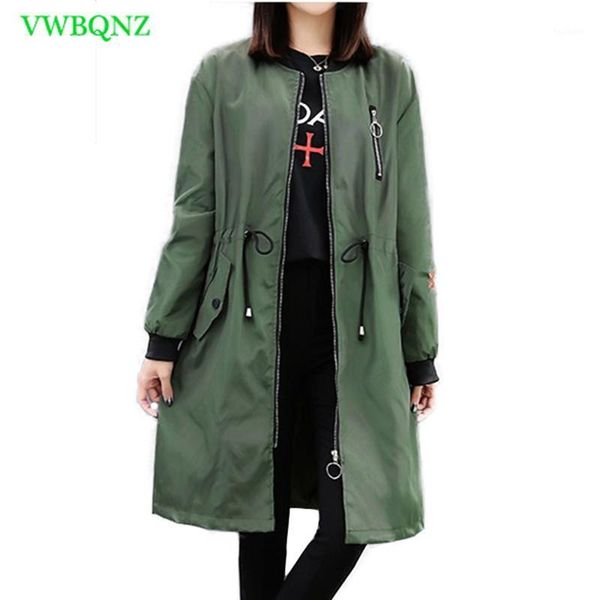 spring autumn new windbreaker coat women fashion loose long trench coats women's korean wild standing collar casual overcoat 1161, Tan;black
spring autumn new windbreaker coat women fashion loose long trench coats women's korean wild standing collar casual overcoat 1161, Tan;black