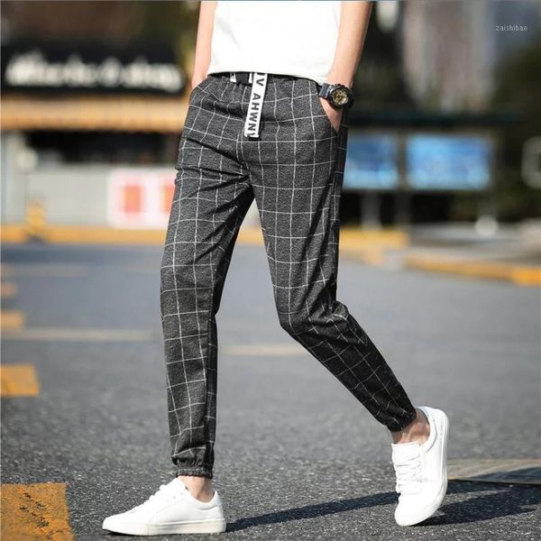 2019 plaid pants men casual pants male/women trainingsbroek mannen retro harajuku style wild sports hip hop joggers1, Black
2019 plaid pants men casual pants male/women trainingsbroek mannen retro harajuku style wild sports hip hop joggers1, Black