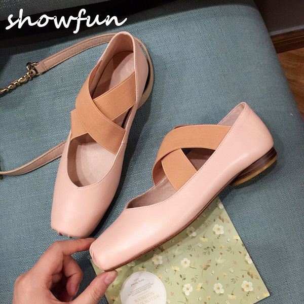 women's ballet flats genuine leather square toe brand designer elastic band slip-on ballerinas shoes for women espadrilles sale q1215, Black;white
women's ballet flats genuine leather square toe brand designer elastic band slip-on ballerinas shoes for women espadrilles sale q1215, Black;white