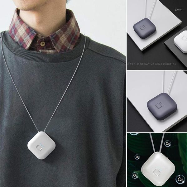men women unique necklace air purifier anti-dust anti-smoke portable mini air freshener necklace gift1, Silver
men women unique necklace air purifier anti-dust anti-smoke portable mini air freshener necklace gift1, Silver