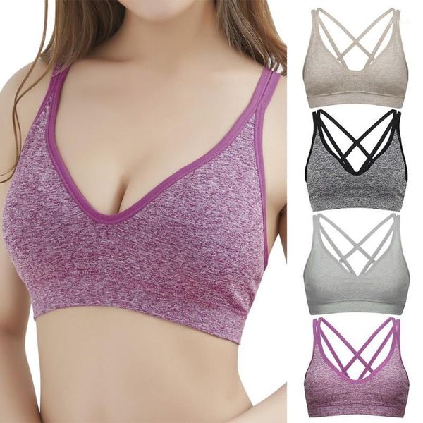 gym clothing high stretch breathable sports bra fitness women removable padded sport for running yoga seamless crop bralette1, White;black
gym clothing high stretch breathable sports bra fitness women removable padded sport for running yoga seamless crop bralette1, White;black