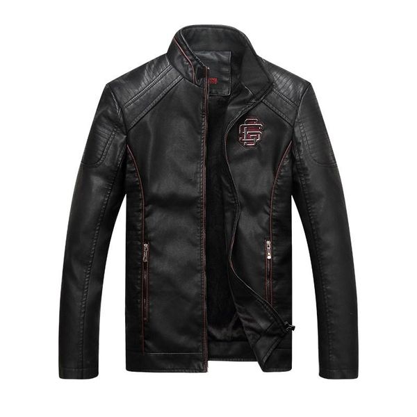 men's fur & faux 2021 mens slim male leather jackets motorcycle jacket biker men fashion handsome, Black
men's fur & faux 2021 mens slim male leather jackets motorcycle jacket biker men fashion handsome, Black