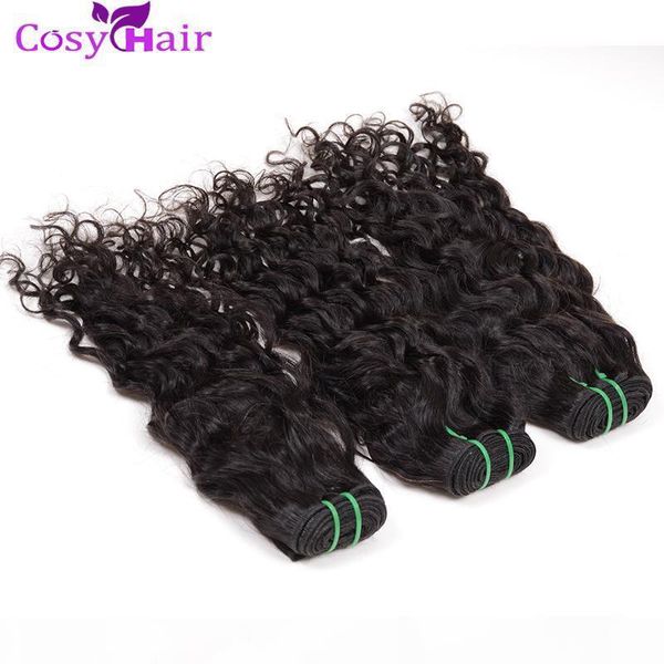 unprocessed brazilian virgin hair water wave 3 or 4 bundles remy wet wavy human hair weave natural color remy hair weaving double weft, Black
unprocessed brazilian virgin hair water wave 3 or 4 bundles remy wet wavy human hair weave natural color remy hair weaving double weft, Black