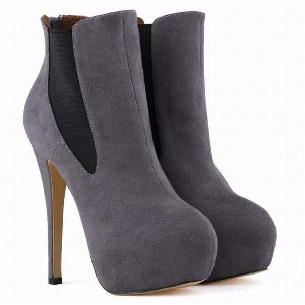 boots 2021 spring fashion women ultra high heels ankle thin heeled shoes pu suede flock ladies booties big size 35-421, Black
boots 2021 spring fashion women ultra high heels ankle thin heeled shoes pu suede flock ladies booties big size 35-421, Black