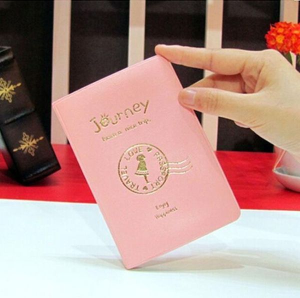 Passport Cover Women Men Pu Leather Cover On The Passport Id Credit Card Holderbrand Travel Passport Holder H Wmtpbs