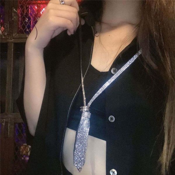 pendant necklaces fyuan fashion full rhinestone for women bijoux long necktie party statement jewelry, Silver
pendant necklaces fyuan fashion full rhinestone for women bijoux long necktie party statement jewelry, Silver