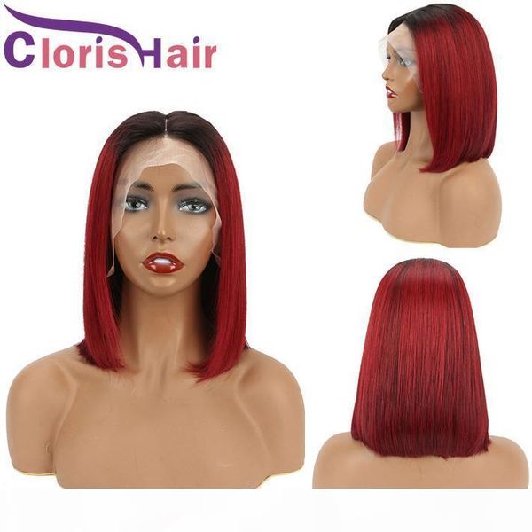 dark roots burgundy pixie cut peruvian straight glueless human hair short bob wigs for black women colored 1b 99j pixie cut lace front wig, Black;brown
dark roots burgundy pixie cut peruvian straight glueless human hair short bob wigs for black women colored 1b 99j pixie cut lace front wig, Black;brown
