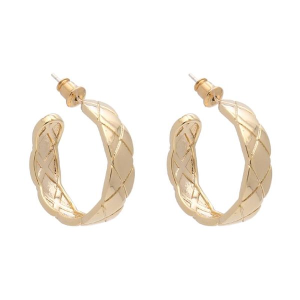 hoop & huggie elegance11 s925 cross striped golden ear earrings shiny ornaments for night meeting summer youth style big, Golden;silver
hoop & huggie elegance11 s925 cross striped golden ear earrings shiny ornaments for night meeting summer youth style big, Golden;silver