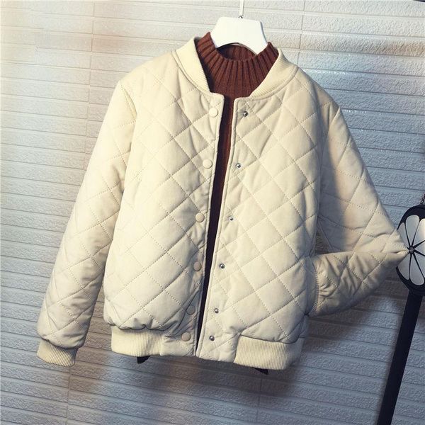 women's cotton-padded clothes 2021 new winter korean style baseball uniform short gold velvet small cotton coat jacket fashion, Black
women's cotton-padded clothes 2021 new winter korean style baseball uniform short gold velvet small cotton coat jacket fashion, Black