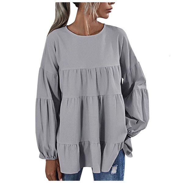 regular 2021 womens plus size blouse ladides clothing for women blouse o neck lantern long sleeve oversized shirts blouse, White
regular 2021 womens plus size blouse ladides clothing for women blouse o neck lantern long sleeve oversized shirts blouse, White