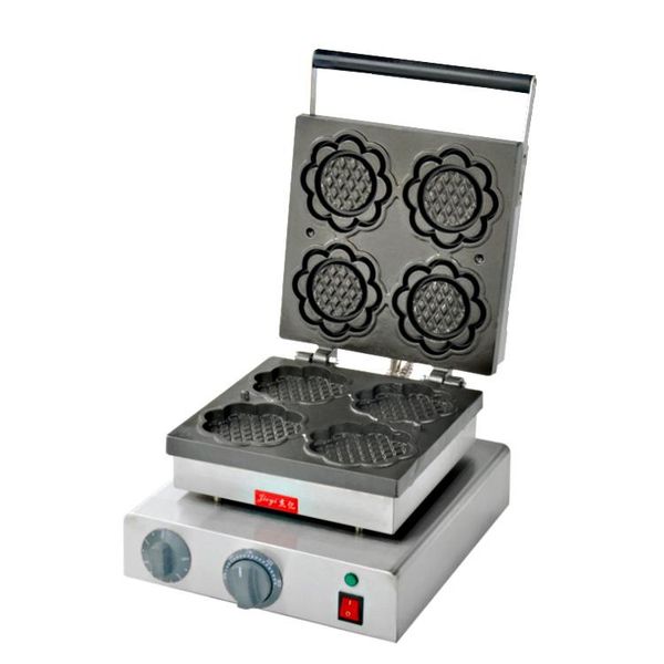 110v / 220v electric 4 pcs/plate sunflower waffke maker
110v / 220v electric 4 pcs/plate sunflower waffke maker