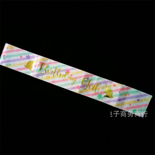 birthday girl shoulder strap unicorn hair hoop rainbow etiquette belt eco friendly women sashes selling 7 5jq j1
birthday girl shoulder strap unicorn hair hoop rainbow etiquette belt eco friendly women sashes selling 7 5jq j1