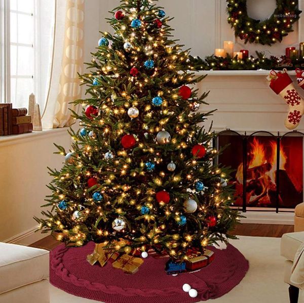 christmas decorations 120cm woven wool wine red tree skirts cloth base floor mat cover party decoration ornaments decor 1
christmas decorations 120cm woven wool wine red tree skirts cloth base floor mat cover party decoration ornaments decor 1