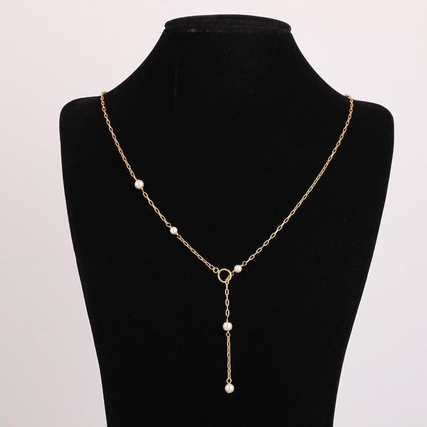 chokers women elegance long chain pearl necklace classic fashion small beads lady coat with gold color birthday gift, Golden;silver
chokers women elegance long chain pearl necklace classic fashion small beads lady coat with gold color birthday gift, Golden;silver