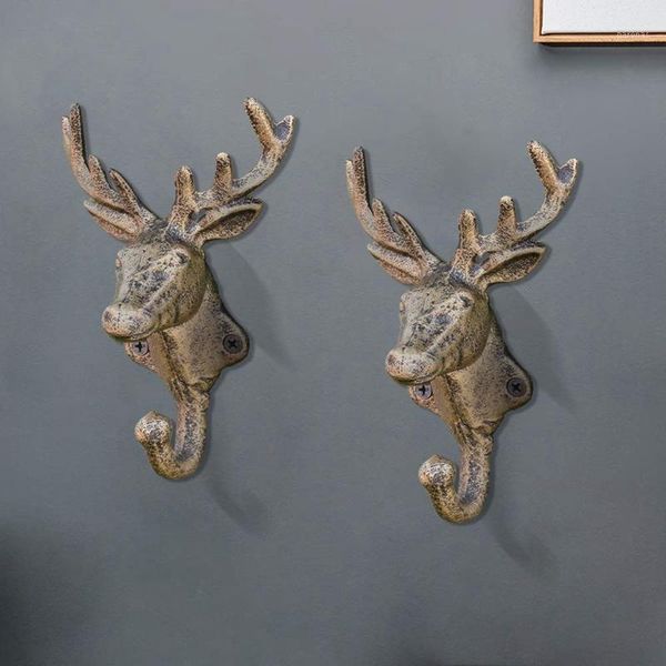 hooks & rails elk cast iron coat hook - rustic wall mount with screws, vintage nostalgic metal for robes, towels, keys1
hooks & rails elk cast iron coat hook - rustic wall mount with screws, vintage nostalgic metal for robes, towels, keys1