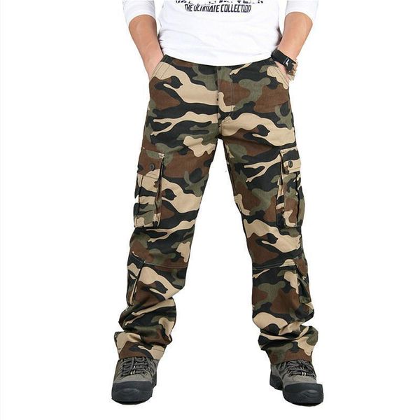 spring autumn camouflage military pants men casual camo cargo trousers cotton multi-pocket urban overalls tactical pants 42 44, Black
spring autumn camouflage military pants men casual camo cargo trousers cotton multi-pocket urban overalls tactical pants 42 44, Black